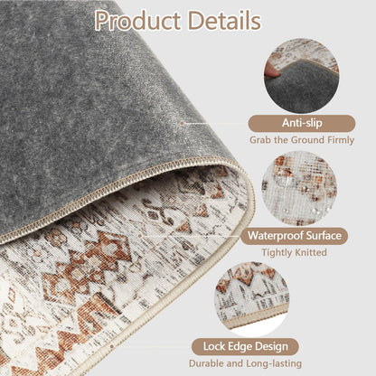 Office Chair Mat for Hardwood Floor 90x120 cm Non Slip Desk Mat for Rolling Chair