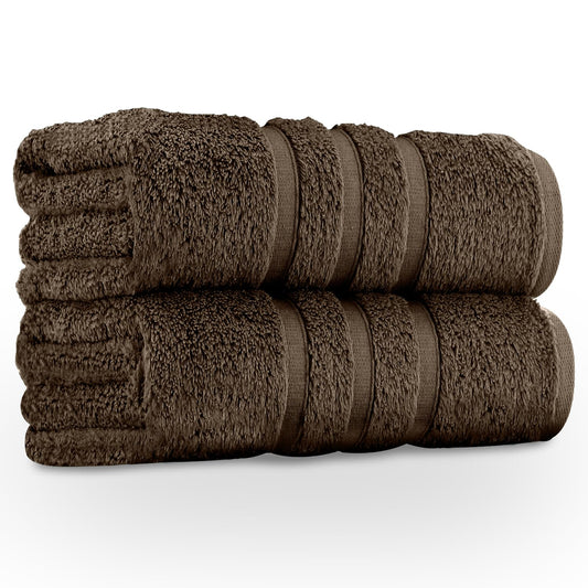 GC GAVENO CAVAILIA Large Towels Bath Sheet 2 Pack - 100% Egyptian Cotton - Highly Absorbent & Quick Dry Extra Large Towels - Easycare & Durable -