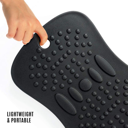Yes4All Wobble Balance Board for Standing Desk with Design Foam Pad Comfort Floor Mat; Rocker Board/Wobble Board Standing Desk for Home, Gym, Office