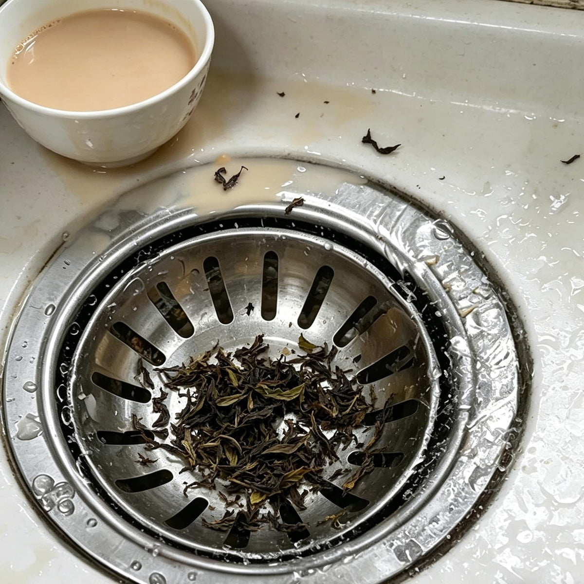 Kitchen Sink Strainer Plug, Dual Function Drain Filter Stopper
