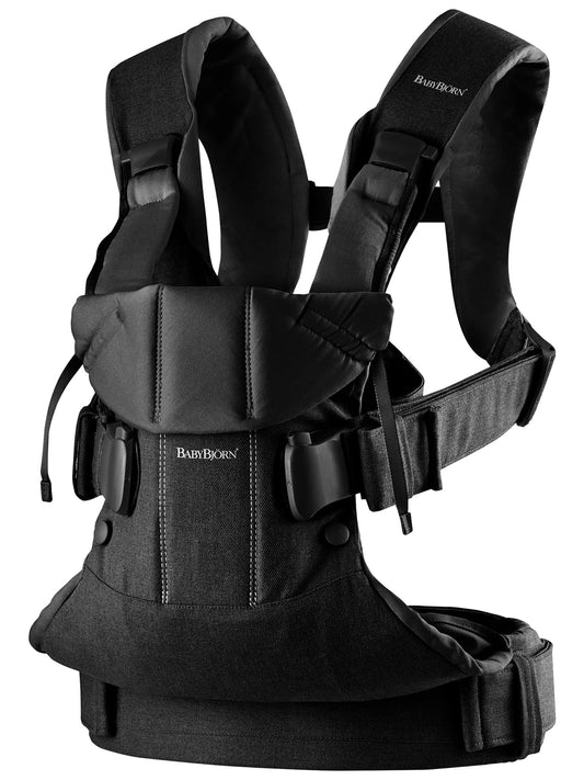 BabyBj?rn Baby Carrier One, Woven, Black