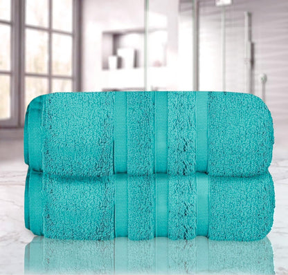 Uk Furniture 2 Pack Extra Large|95x200cm| Super Jumbo Bath Sheet Towels100% Egyptian Cotton 700GSM Super Soft Towel Set. Aqua