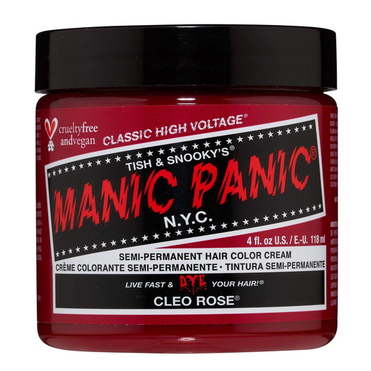 MANIC PANIC Semi-Permanent Hair Color Cream - Cleo Rose 118 ml