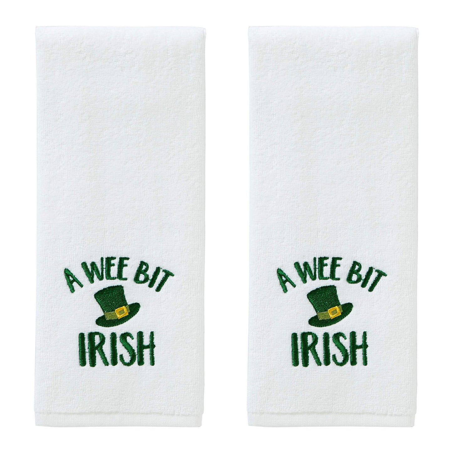 SKL Home by Saturday Knight Ltd. Hand Towel, Cotton, White, 16x25