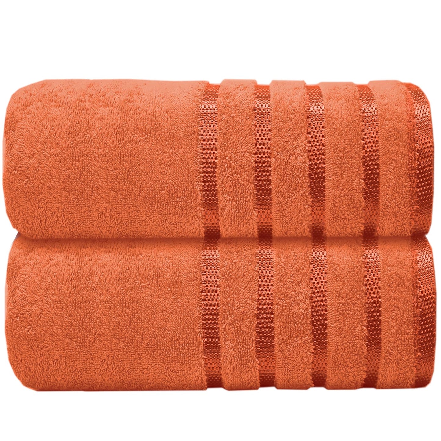 Casabella Luxury Bath sheets 90x180 cm 100% Cotton - Pack of 2 Bath Towels Large Set Clearance - Soft Highly Absorbent Bathroom Towels