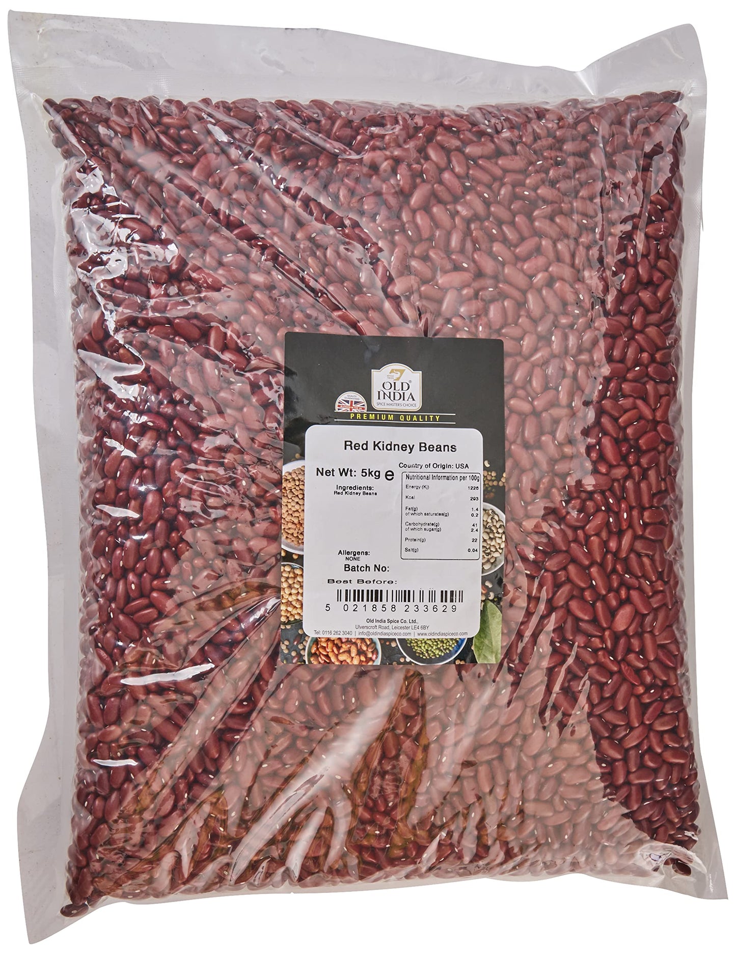 Old India Red Kidney Beans 5kg