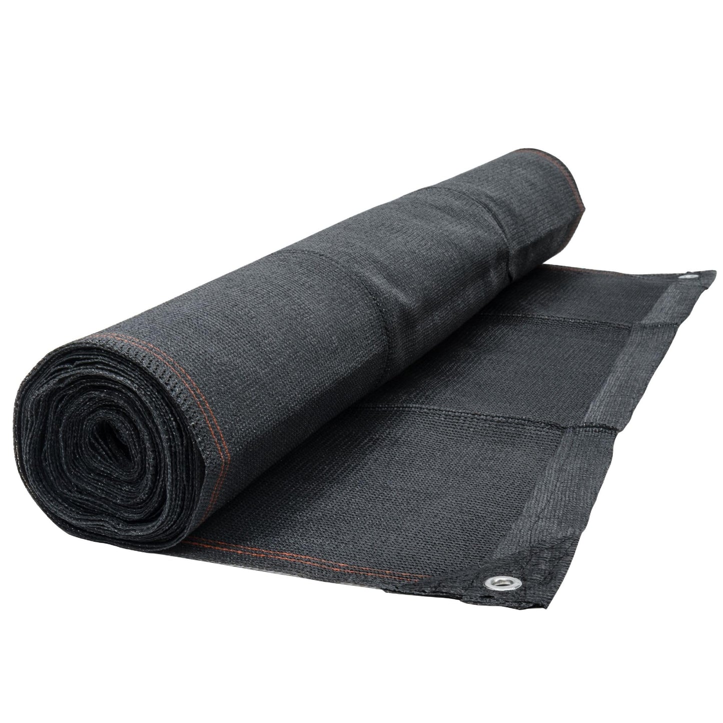 WerkaPro 10838 - Anthracite Gray Reinforced View Screen - 220g / m? - Roll of 1.2 m x 10 m - In Braided Polyethylene