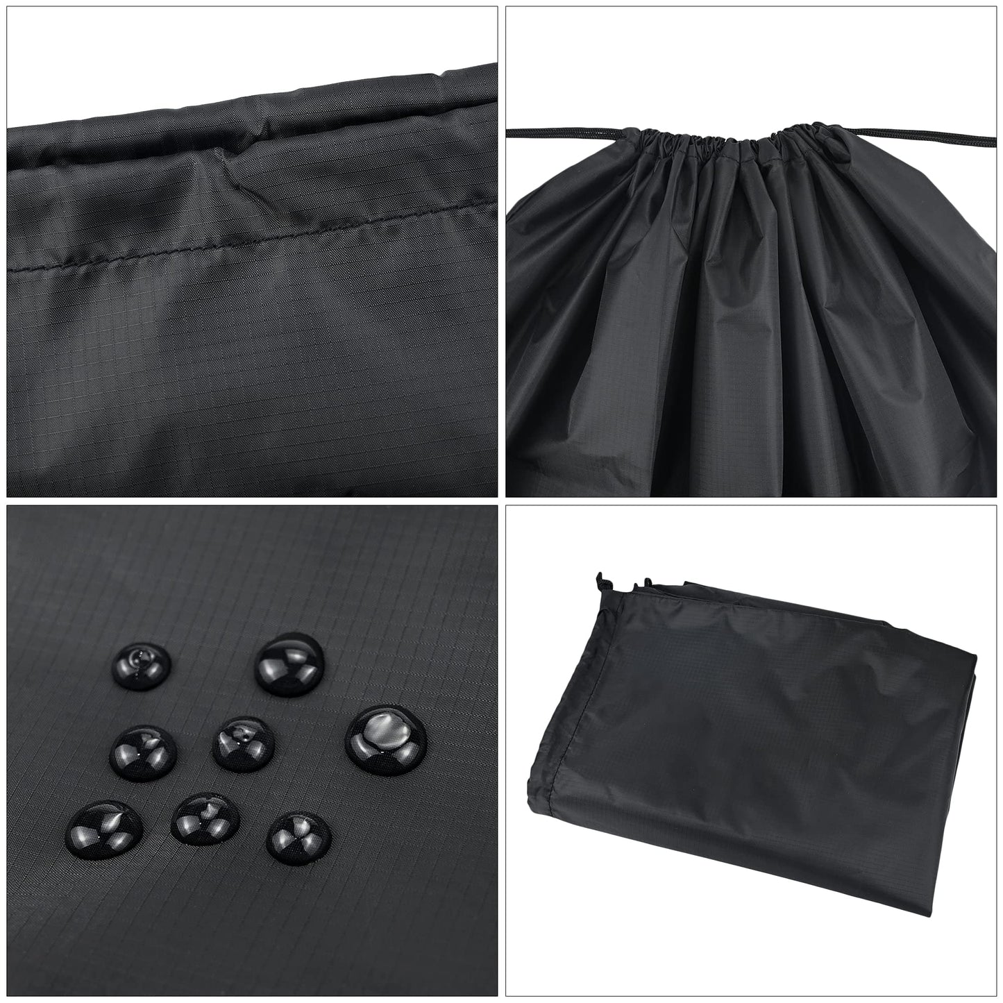 2Pcs Storage Bag, 94 x 120 cm Extra Large Drawstring Clothes Storage Bag, Foldable Oxford Fabric Waterproof Large Capacity Underbed Organizers for