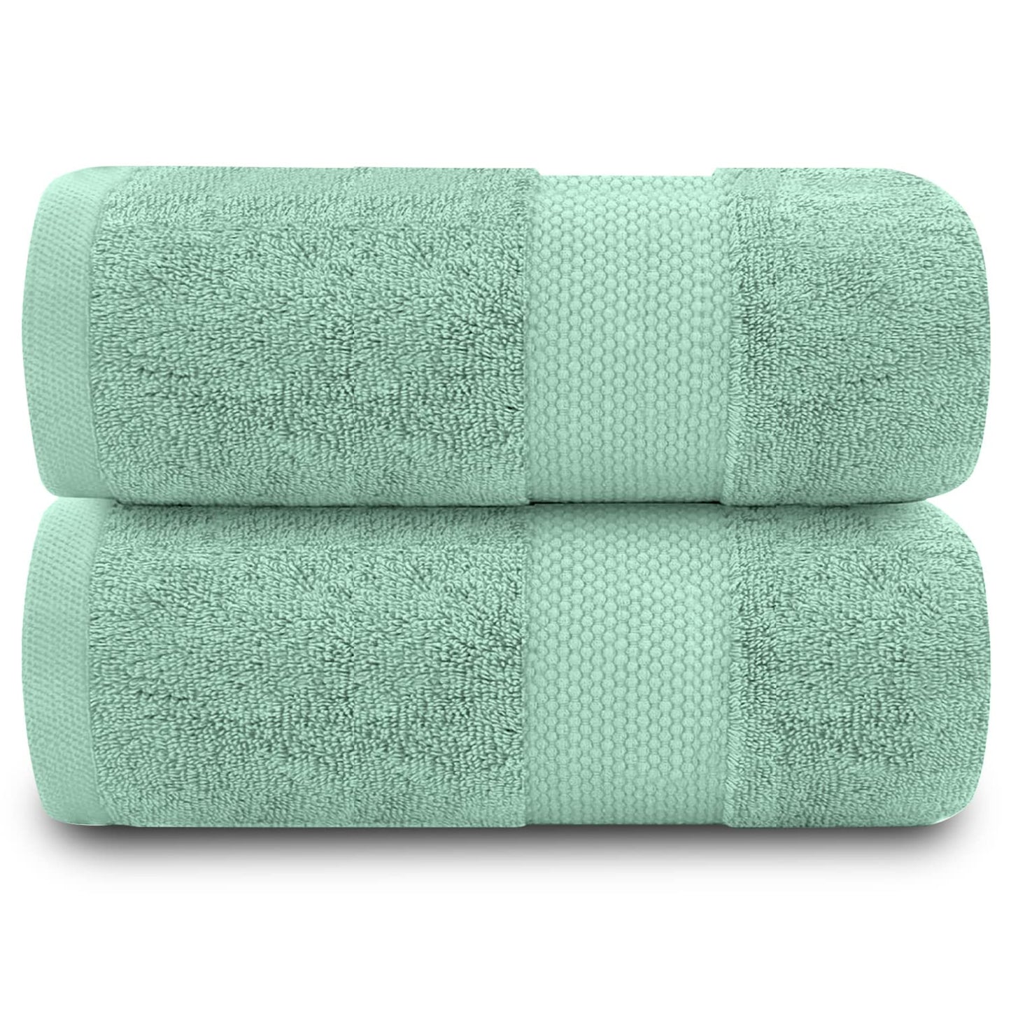 GC GAVENO CAVAILIA Soft Bath Towel Set | 2 Pieces Egyptian Cotton Bathroom Towel | 700 GSM Hotel Collection Towels | Water Absorbent Towels Sets, Duck