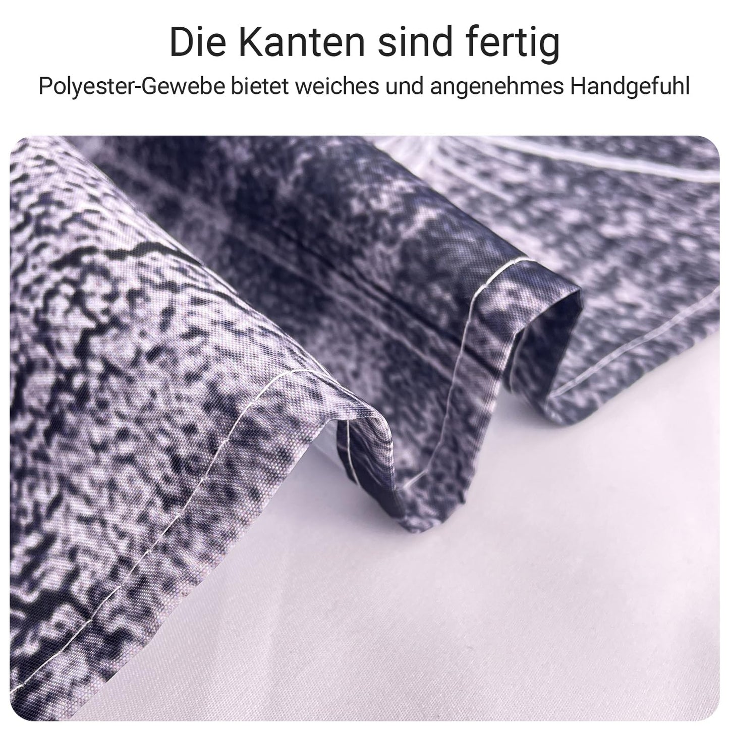 Lerores Shower Curtain, 240 x 200 cm, Dandelion, Weighted Hem, Anti-Mould Textile, Water-Repellent