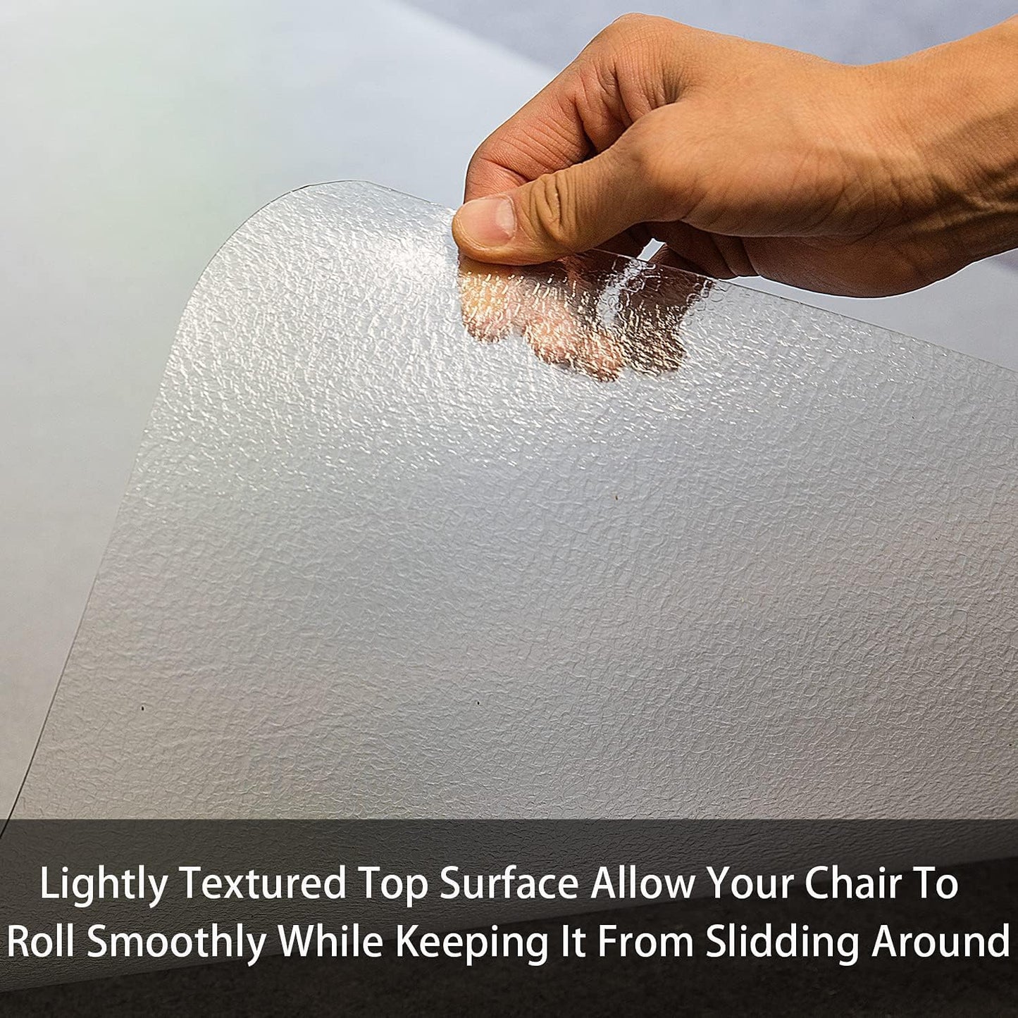 HOMEK Office Chair Mat for Hardwood Floor
