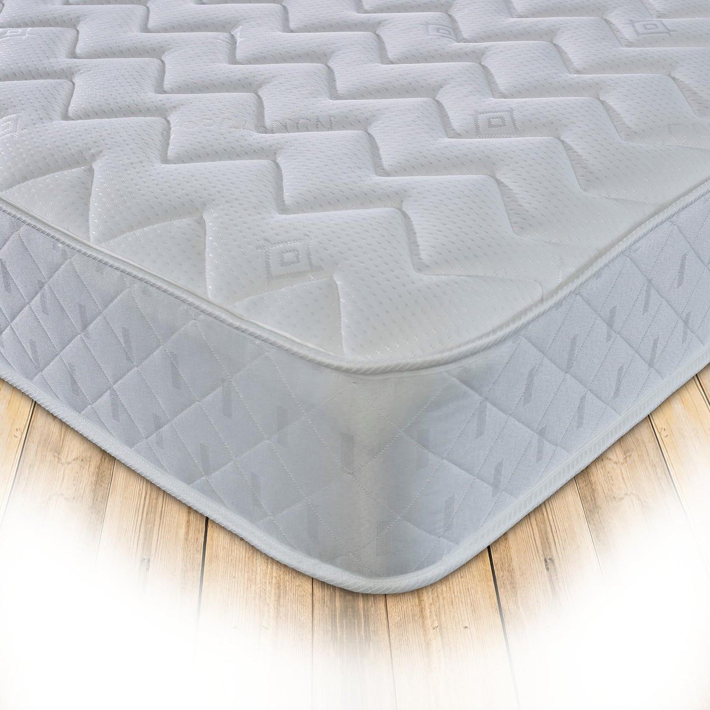 Starlight Beds Astral White Hybrid King Size Mattress - 5ft x 6ft6