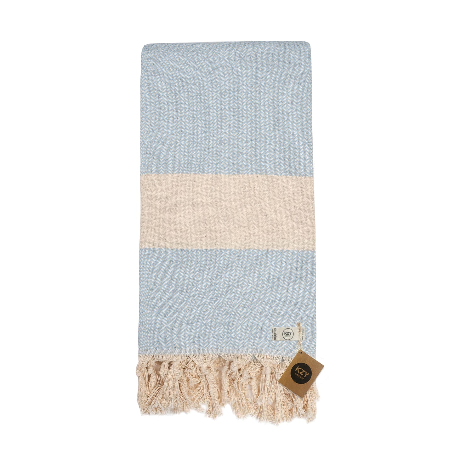 KZY LONDON Beach Towel - Large Turkish Beach Towels for Camping, Swimming, Bath, Gym, Picnic - Quick Dry, Super Absorbent, Lightweight