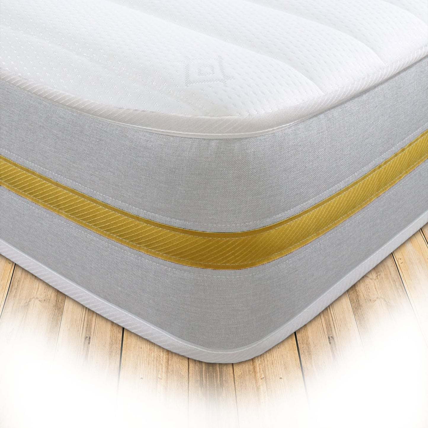 Starlight Beds Lunar Luxe White Sprung Hybrid King Size Mattress
