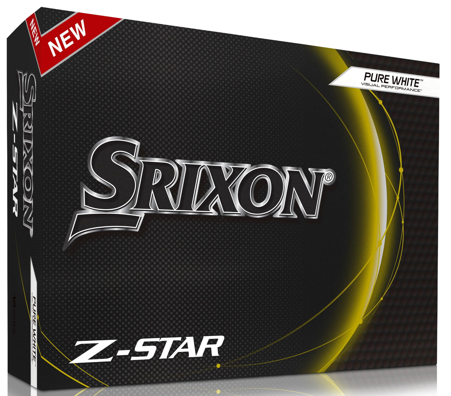 Srixon Z Star 8 - Dozen Premium Golf Balls - Tour Level - Performance - Urethane - 4 pieces - Premium Golf Accessories and Golf Gifts, PURE WHITE
