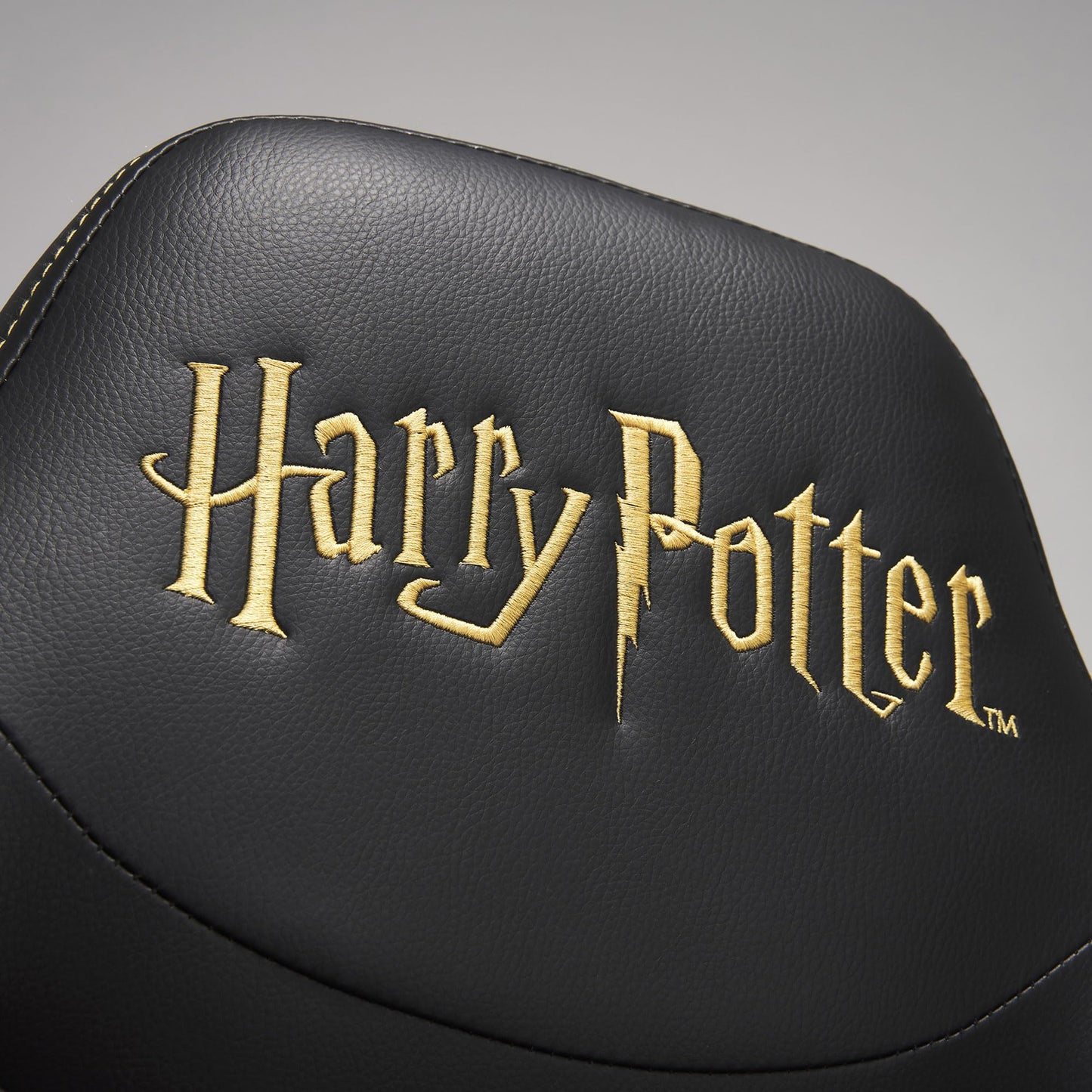 Subsonic Harry Potter - Junior gamer chair - Gaming office chair Black and gold - Official License