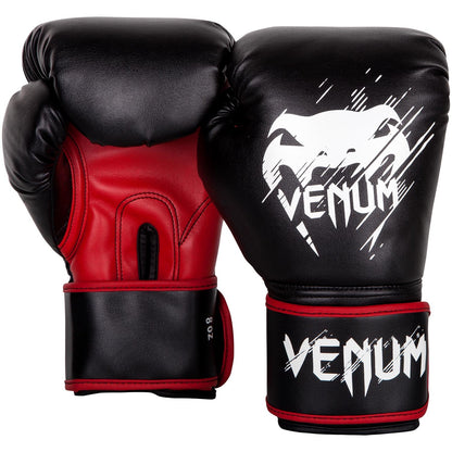 Venum, Contender Kids Boxing Gloves, Unisex Kids, 4 Oz, Black/Red