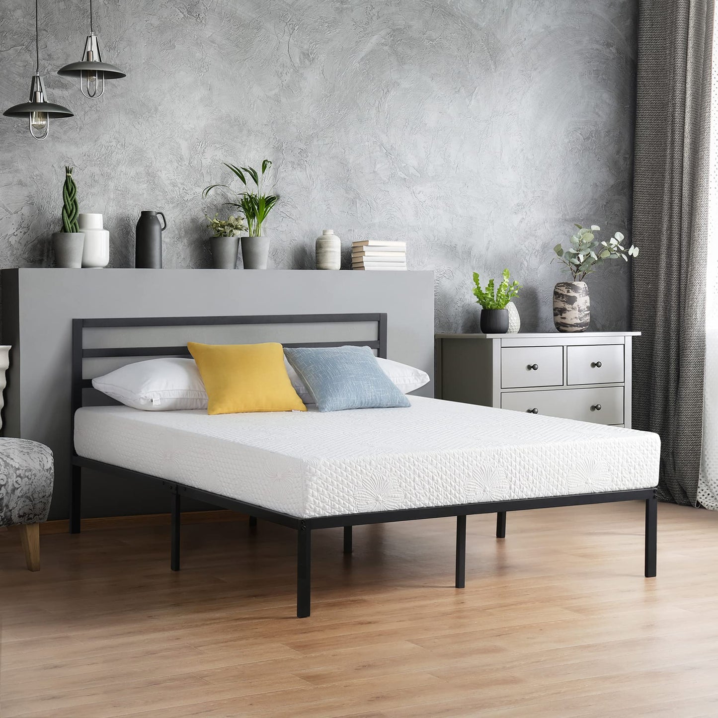 Olee Sleep 20cm Ventilated Convolution I-Gel Memory Foam Mattress / 3 Layered / 90 x 20cm / Twin/White