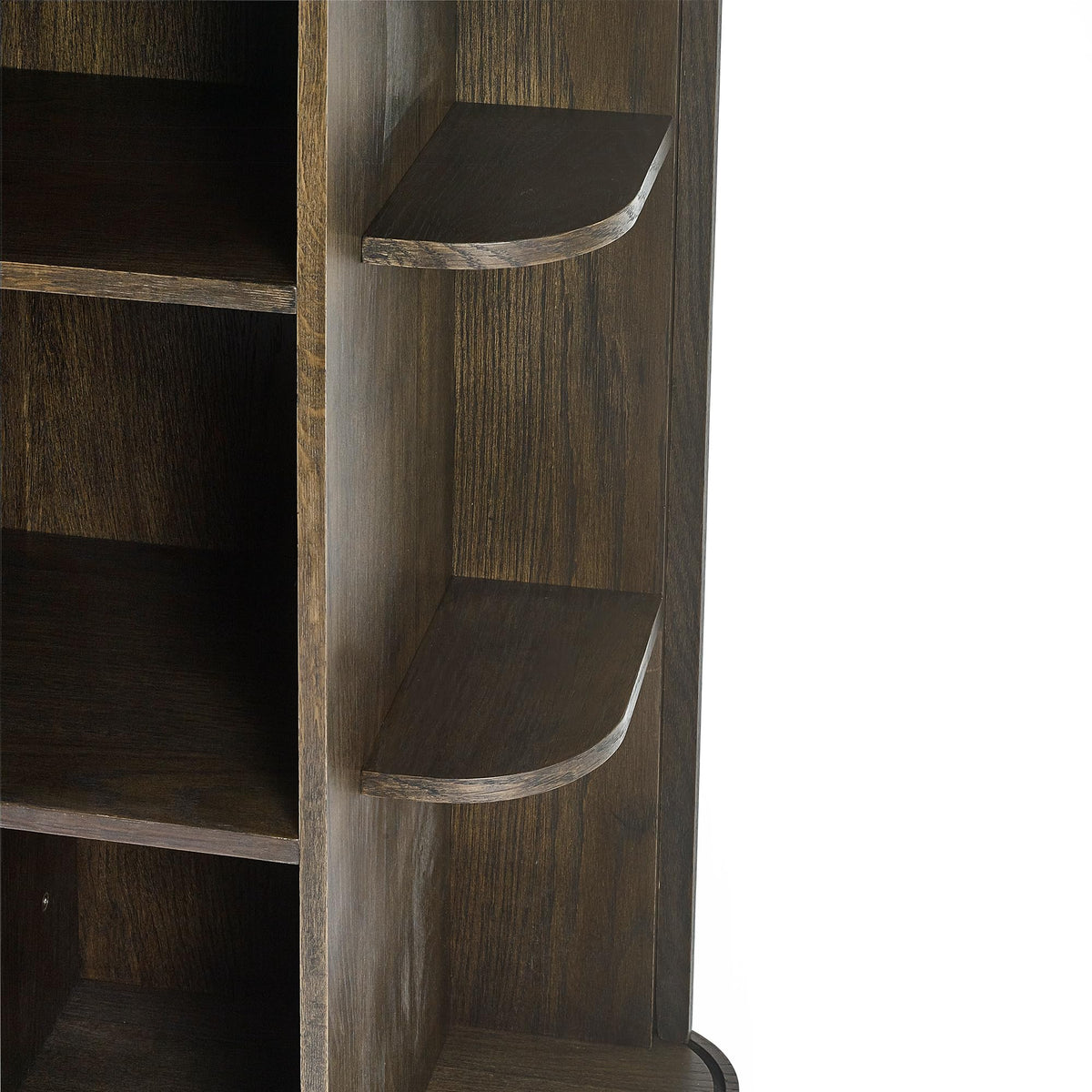 Julian Bowen Arya TV Unit for up to 55" TVs, Dark Oak Effect - H55 x W160cm