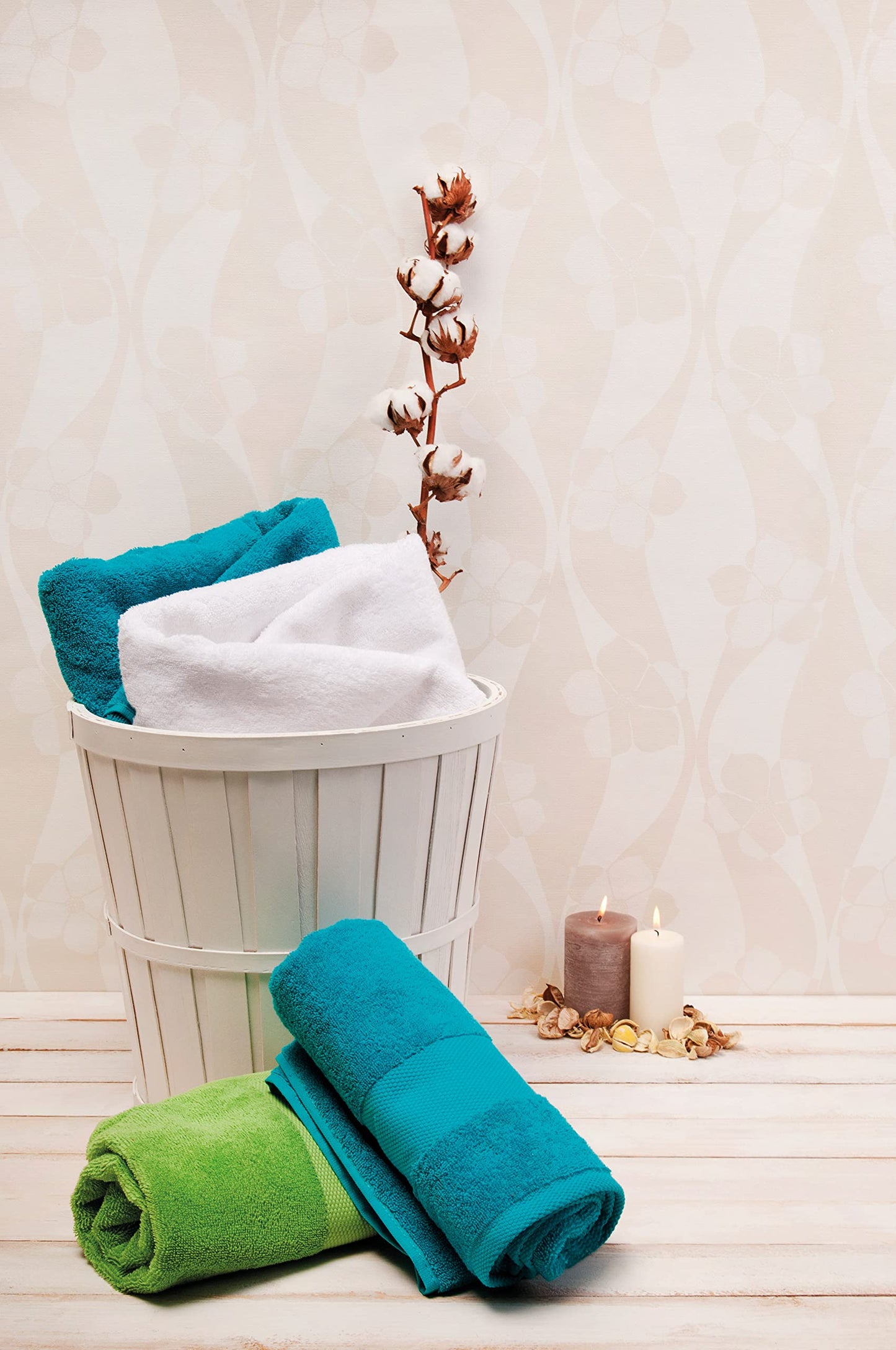 Excelsa Towel, Green, 100 x 60 cm