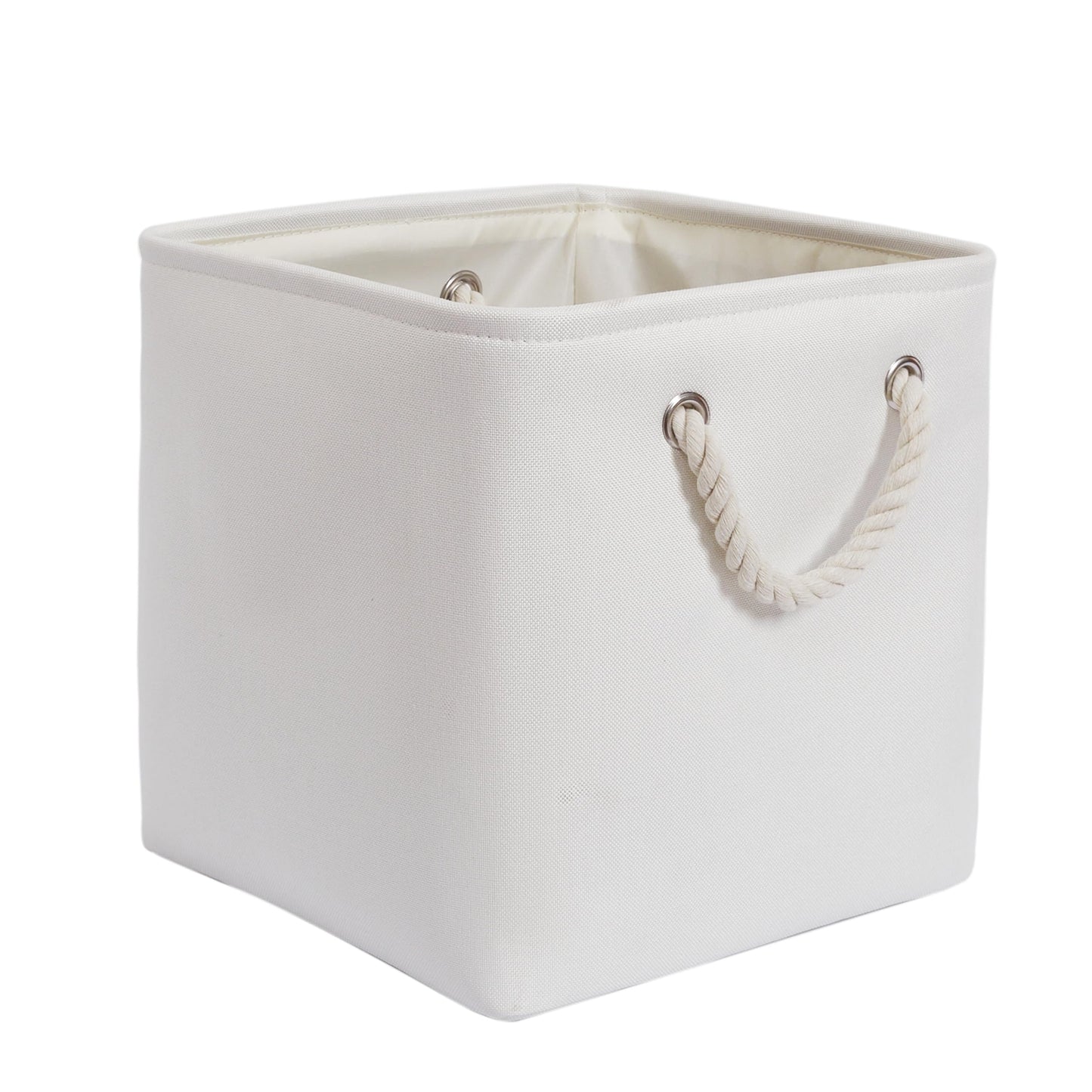 ICEMOR 28x28x28cm Cube Storage Boxes,6-piece set of large Kallax Boxen with handles,Foldable Storage Cube