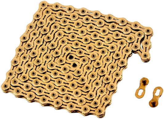 KMC X11SL 11 Speed Chain, Ti-Ni Gold, 118 Link