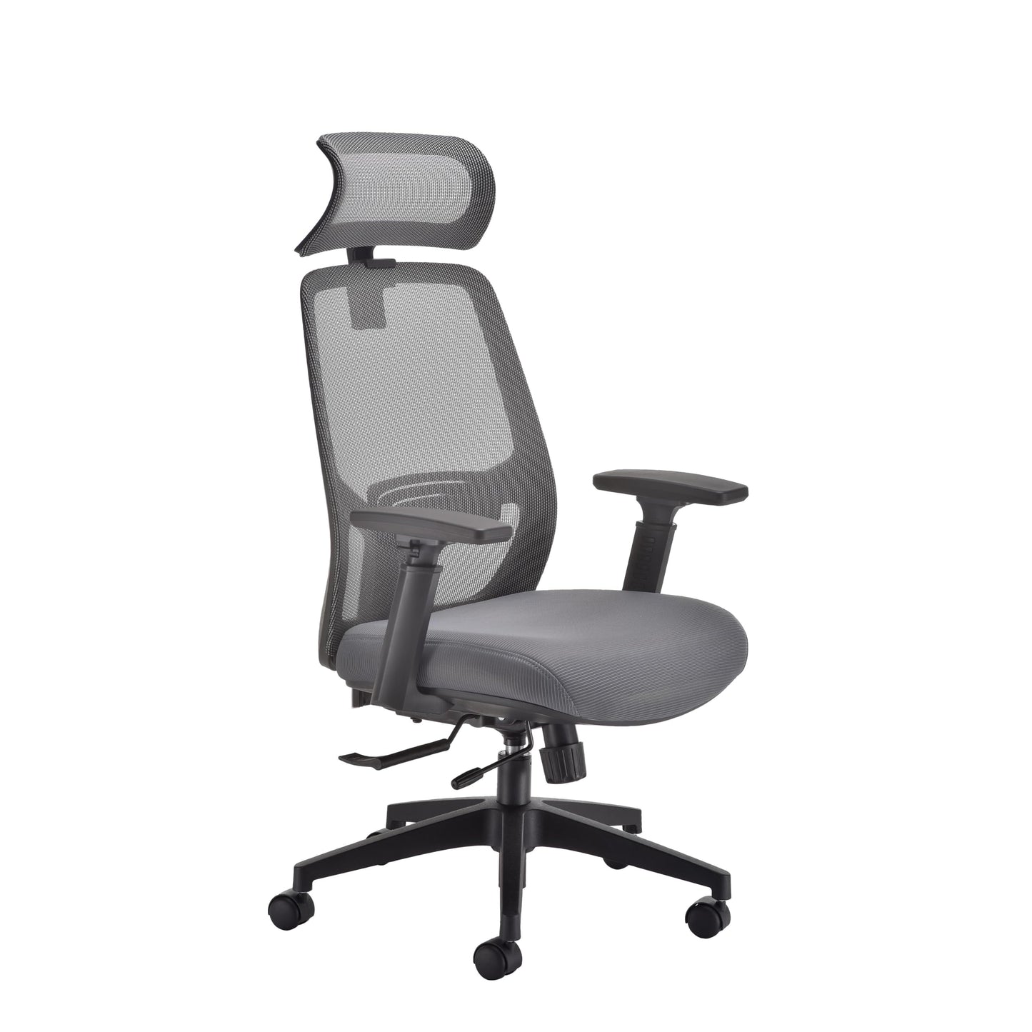 Office Hippo Ergonomic Mesh Office Desk Chair, Desk Chair, Adjustable Ergonomic Swivel Chair with Headrest, Lumbar Support, 3D Arms & Tension Control