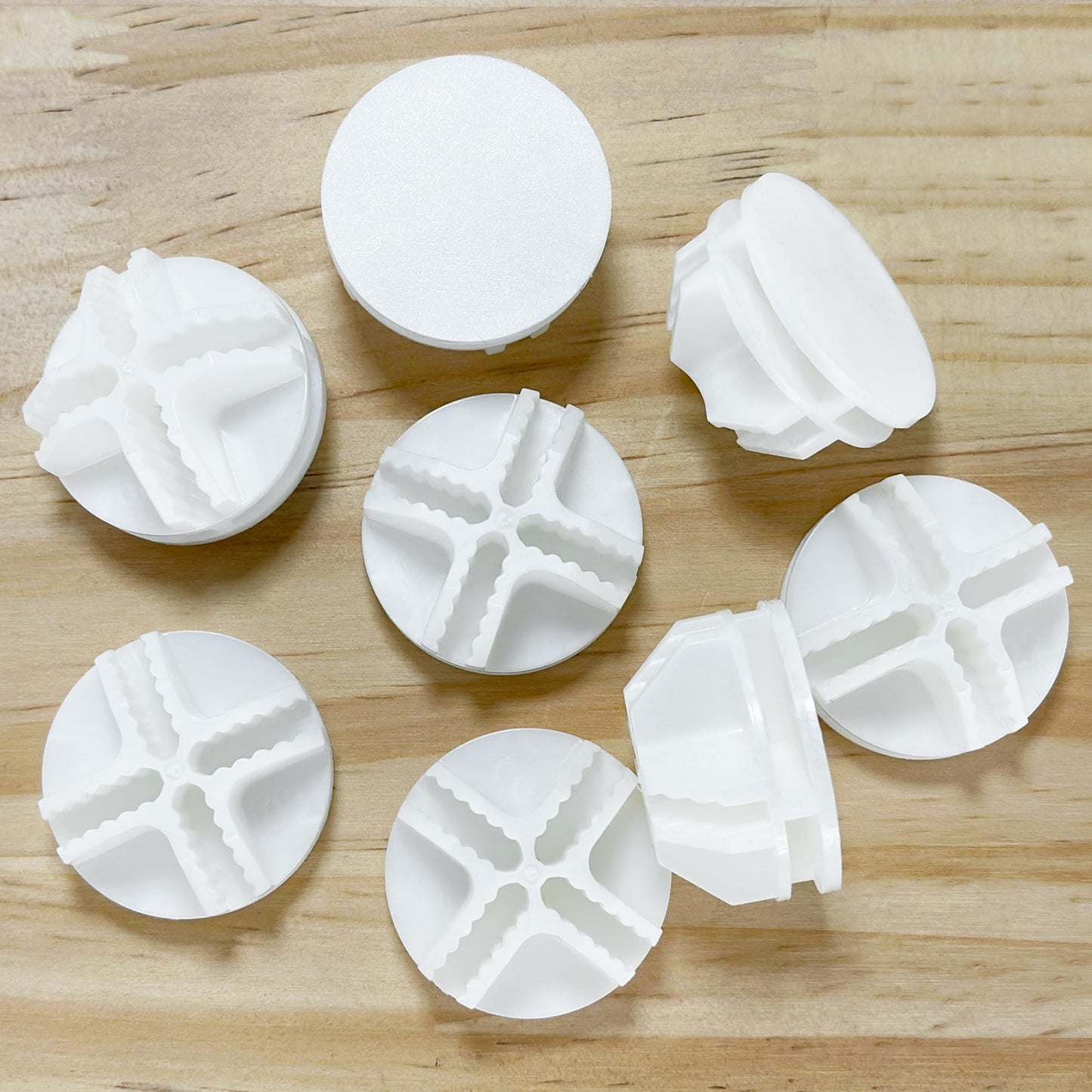 DDHOMIN 28 PCS Storage Cude Connector for DIY Cudes (White)
