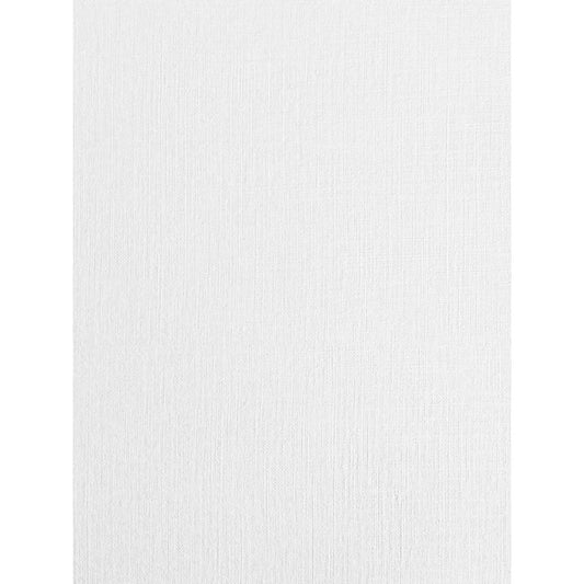 Syntego A4 White Silkweave Linen Textured Matt Card ? 250gsm | Pack of 50 Sheets for Scrapbooking, Card Making, Resturant Menus, Certificates
