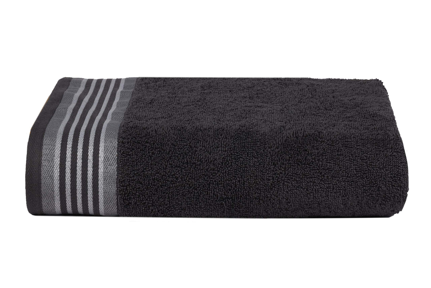 CASA COPENHAGEN He & She 4-piece bath towel set, 70x140 cm, pine grey-greyish purple, 550 g/m², Egyptian cotton, designed in Denmark, for bathroom