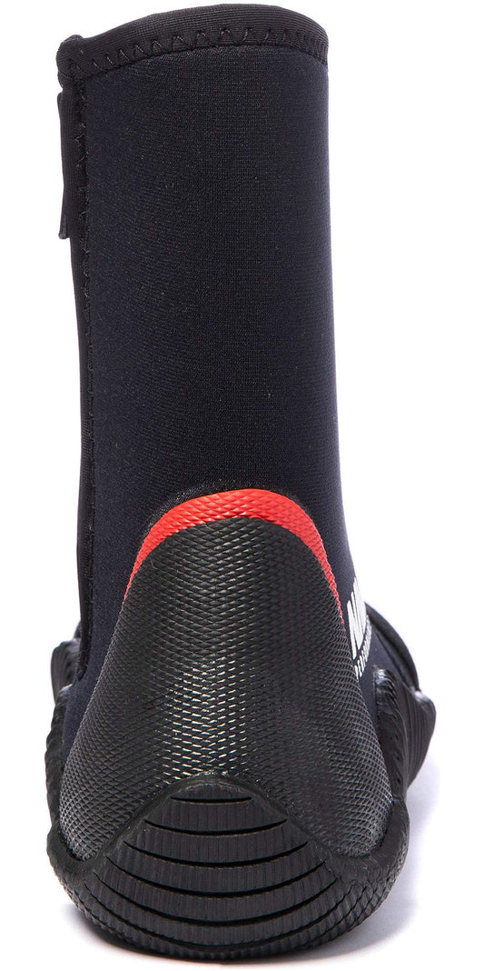 Nava Performance 5mm Neoprene Wetsuit Zipped Boots NAVABT02 - Black - Unisex - Nava Footwear - 8