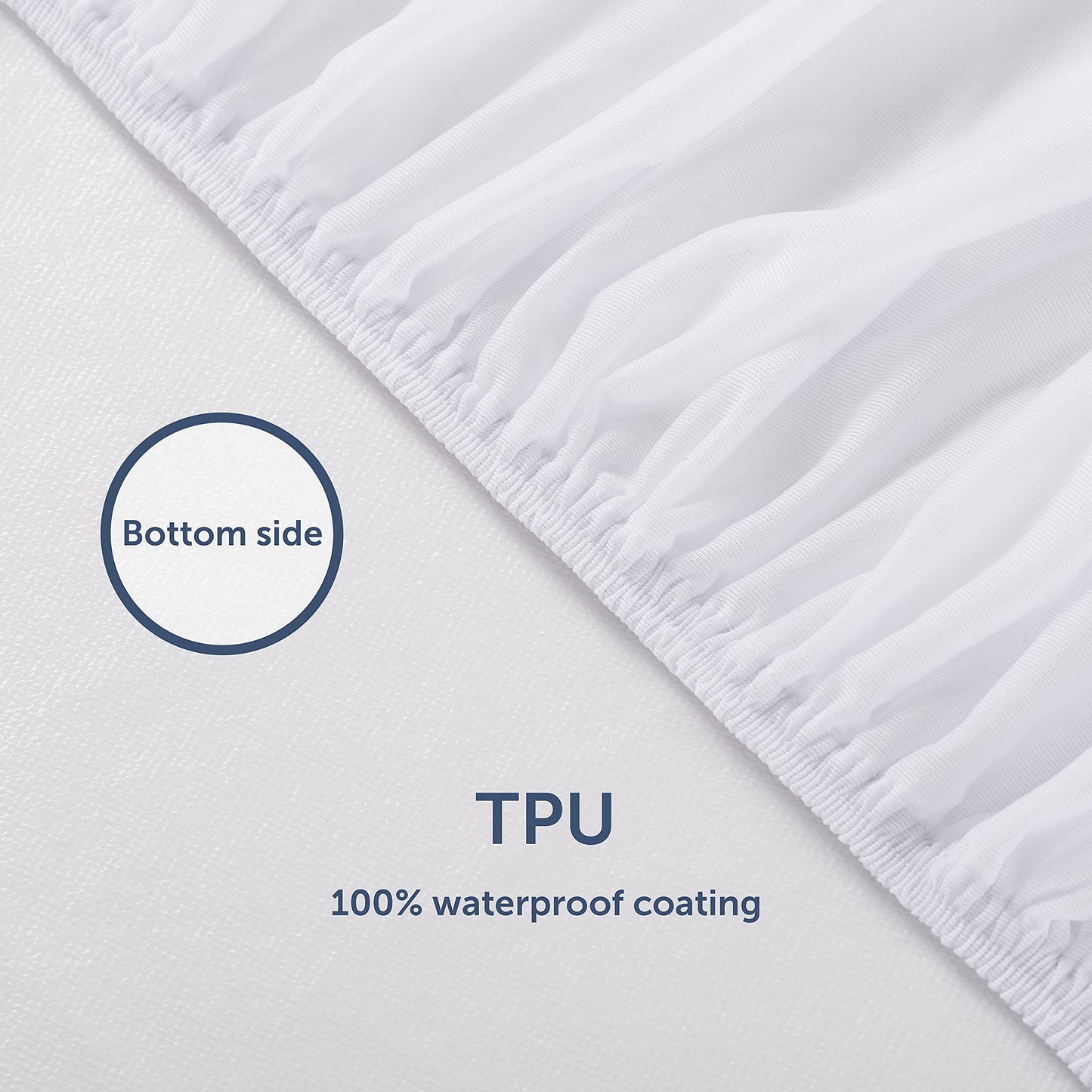 Blumtal 100% WATERPROOF & QUILTED Mattress Protector - Anti Allergy, Bed Bug Protection, Deep Mattress Cover – Double Size, Deep (135 x 190 x 30)