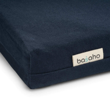 basaho Zabuton Meditation Mat | Organic Cotton | Recycled Fibre Filling (Pale Pink)