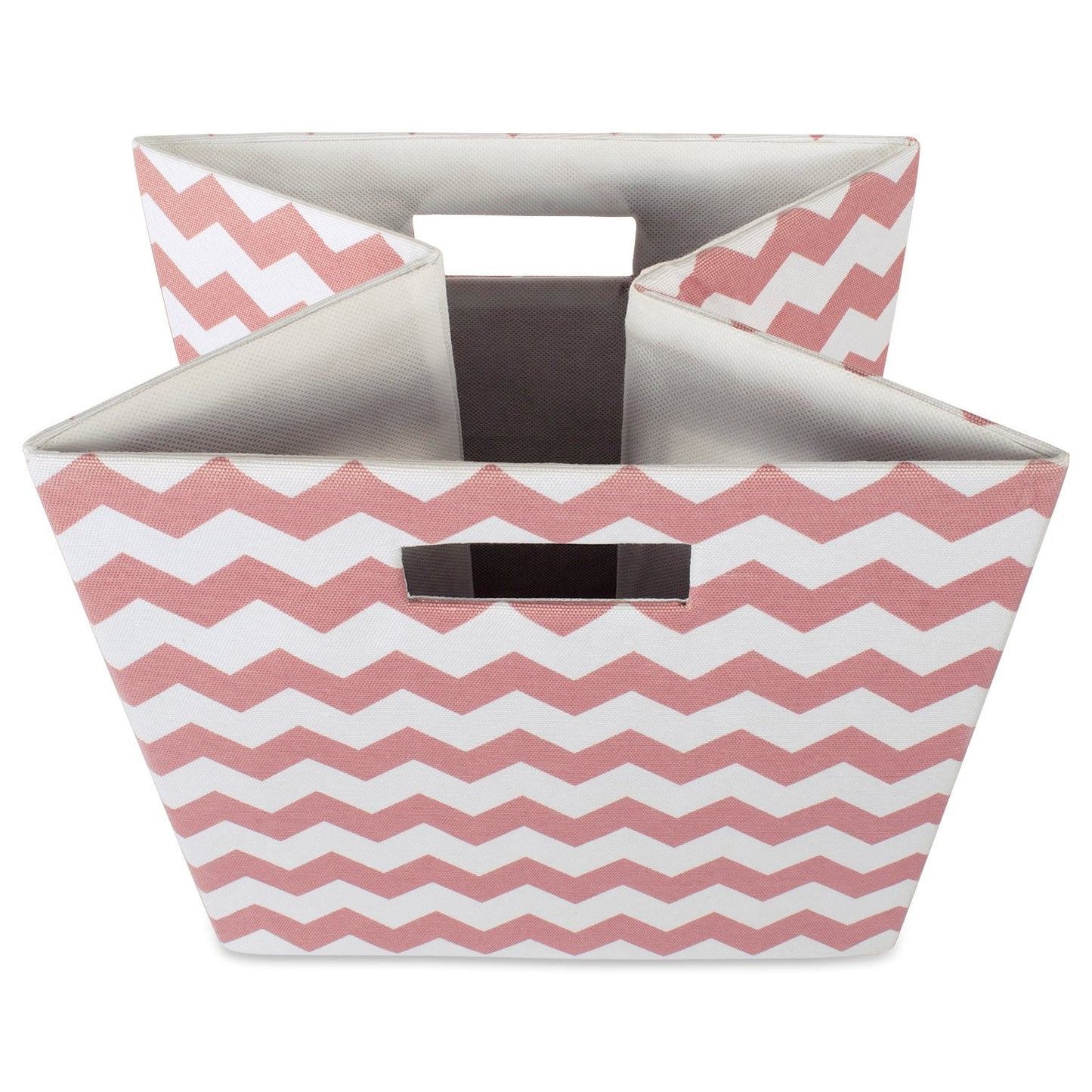 DII 13 x 13 x 13, Chevron Rose, 100% Polyester, L
