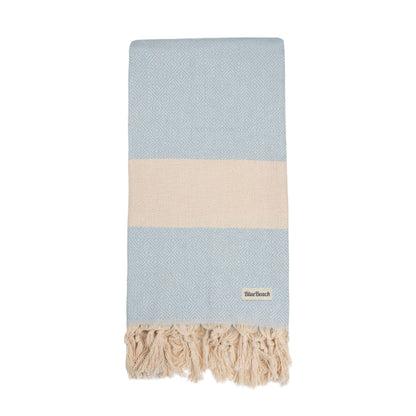 Turkish Beach Towels - Beach Towels for Adults Extra Large 100x180cm - Turkish Hammam Peshtemal Towel - Super Absorbent Quick Dry Lightweight