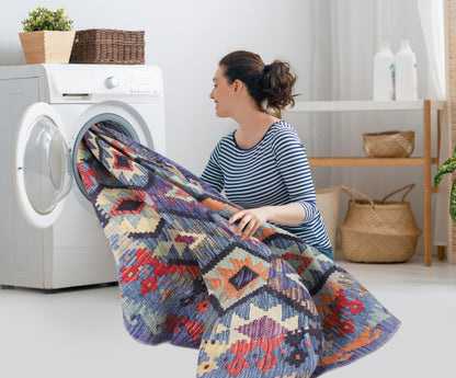 NETLINE HOME - Loomx Machine Washable Area Rugs for Kitchen, Bedroom, Hall, Living Room, Kid Room - Traditional Turkish Rugs  Classic Oriental Design