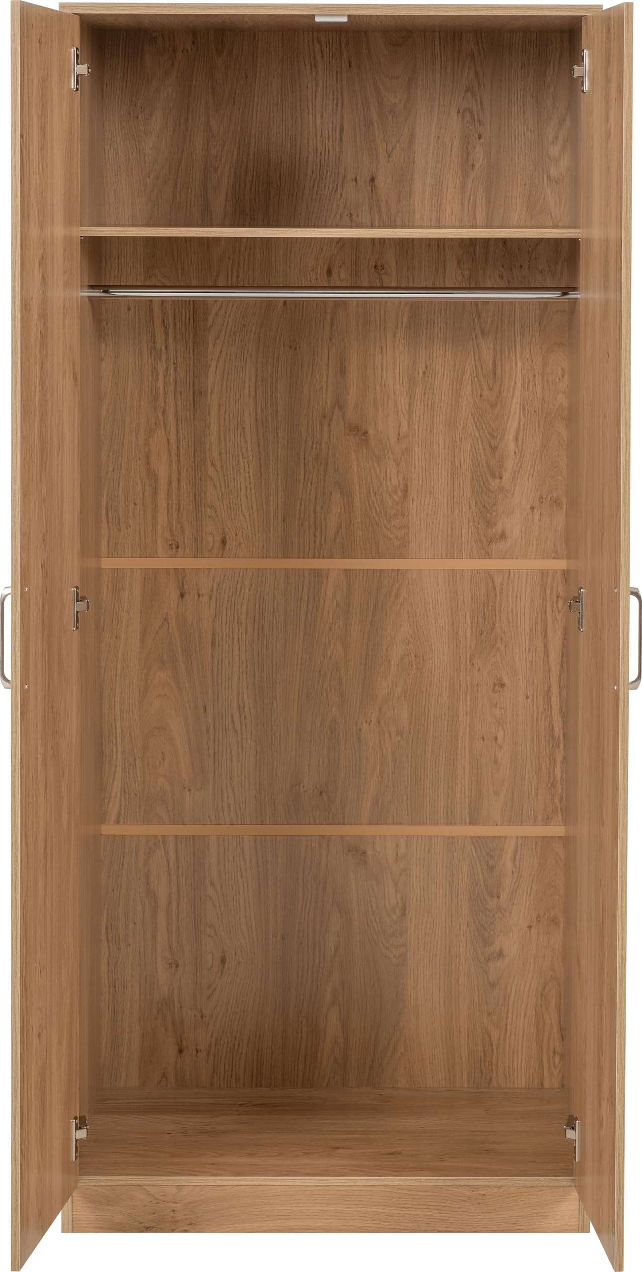 Seconique Dakota 2 Door Wardrobe in Oak