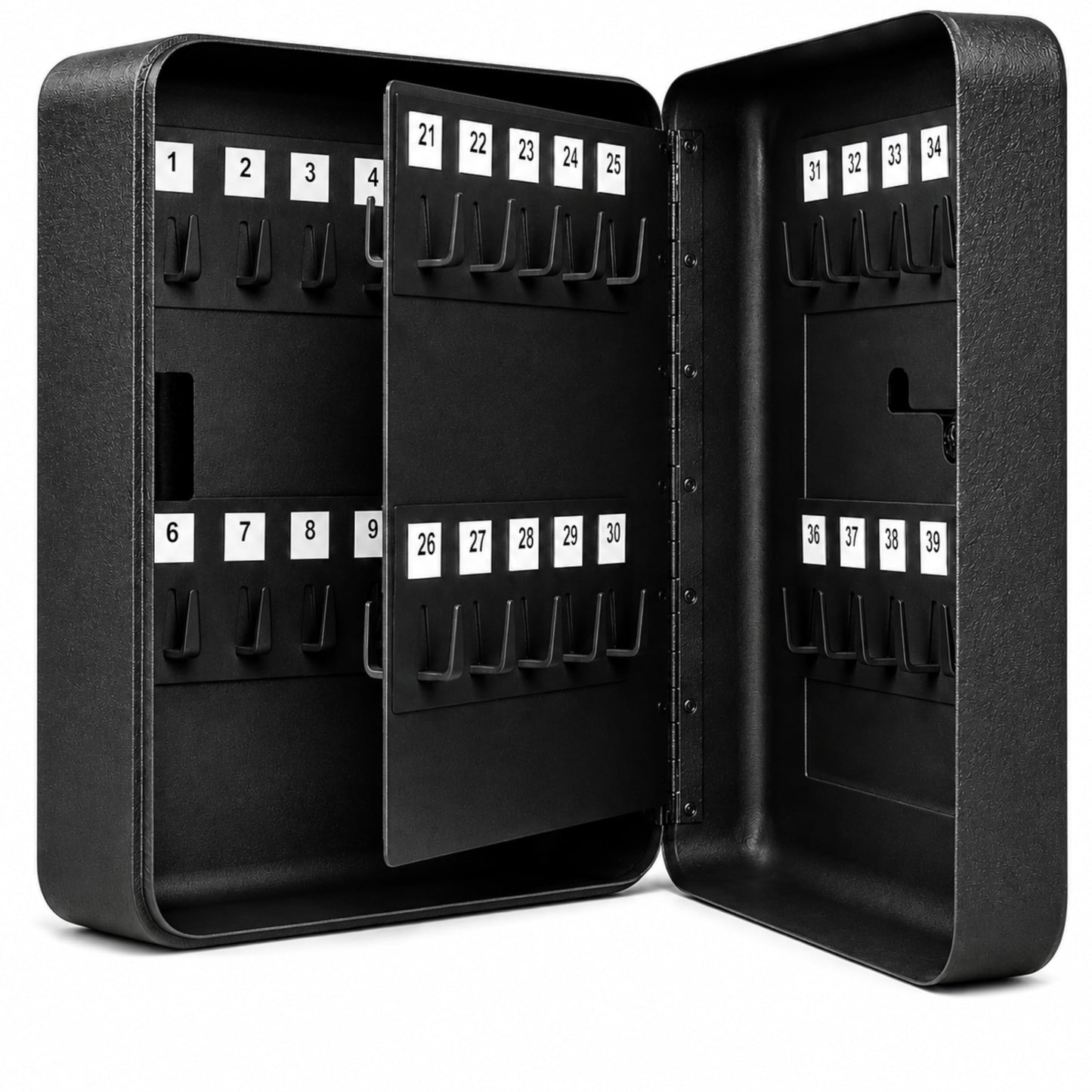Landlord Direct Supplies LDS® Key Cabinet with Combination Lock, 40 Keys – Wall Mounted Lockable Steel Key Safe Box