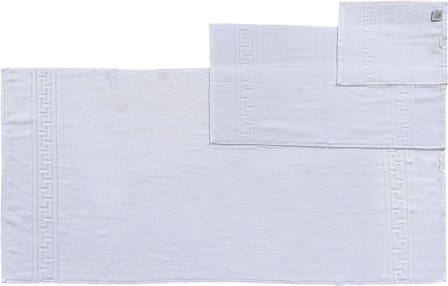 Indus Textiles Bath Sheets Large x 2-100% Egyptian Ring Spun Cotton Highly Absorbent and Soft - White