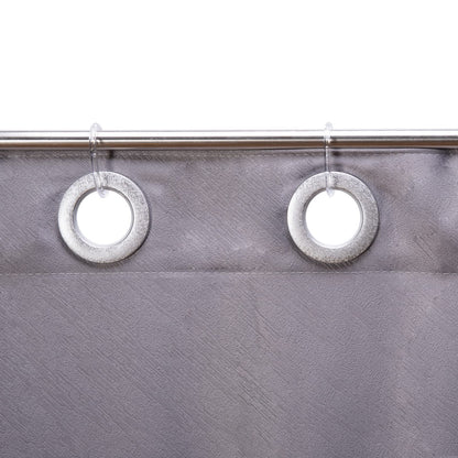 Plastic Shower Curtain Rings Hooks for Bathroom Shower Window Rod 24 Pack Clear