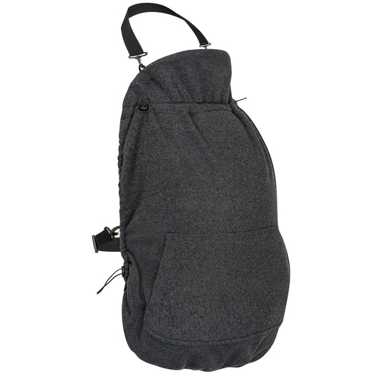 Hoppediz Basic Fleece Cover for Baby Slings and Baby Carriers (Anthrazit)