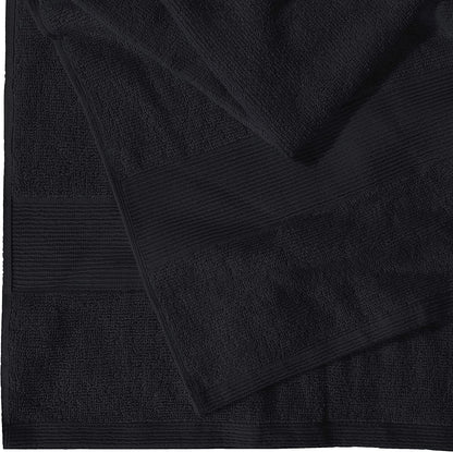 Textile Do Extra Large Super Jumbo Bath Sheet Towel 100% Egyptian Cotton XL Bath Sheets100 x 200 cm-600 GSM Black