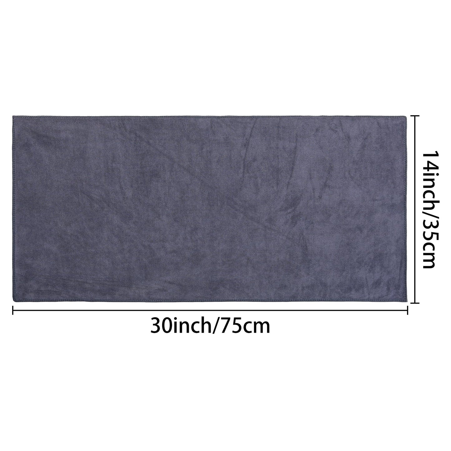 Uxcell Absorbent Microfiber Hand Towels Set for Kitchen Quick Drying