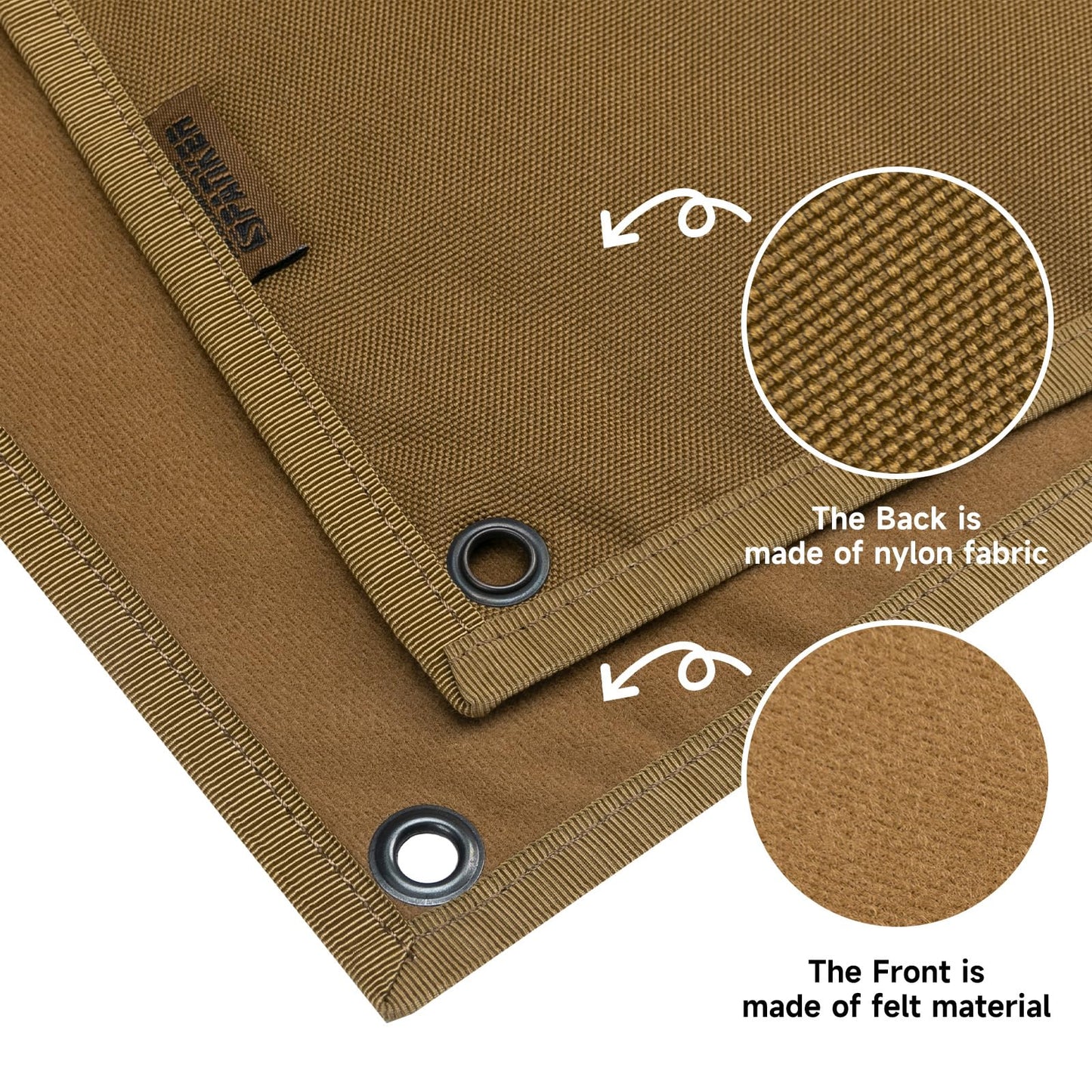 EXCELLENT ELITE SPANKER Patch Display Board Foldable Military Patch Holder