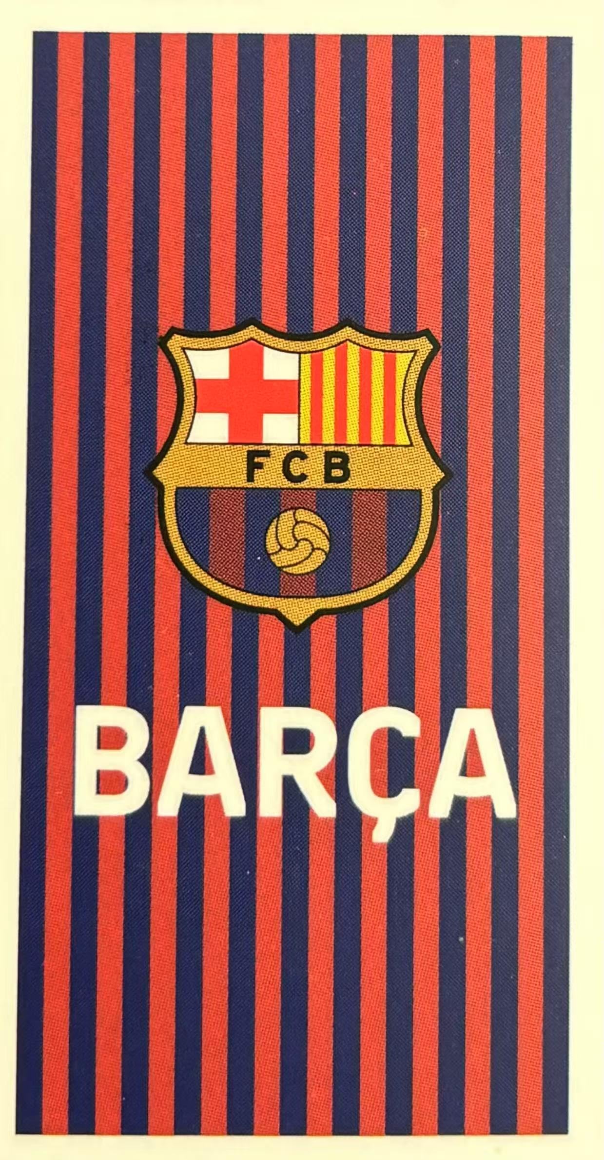 JYC CREATIVE - Highly Absorbent Sports Towel (70x140 cm - Quick-Dry Microfiber, for Barcelona Fans)