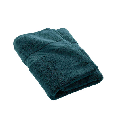 Douceur d'Intérieur, Elegance Blue Bath Towel 70 x 130 cm 100% Cotton Plain