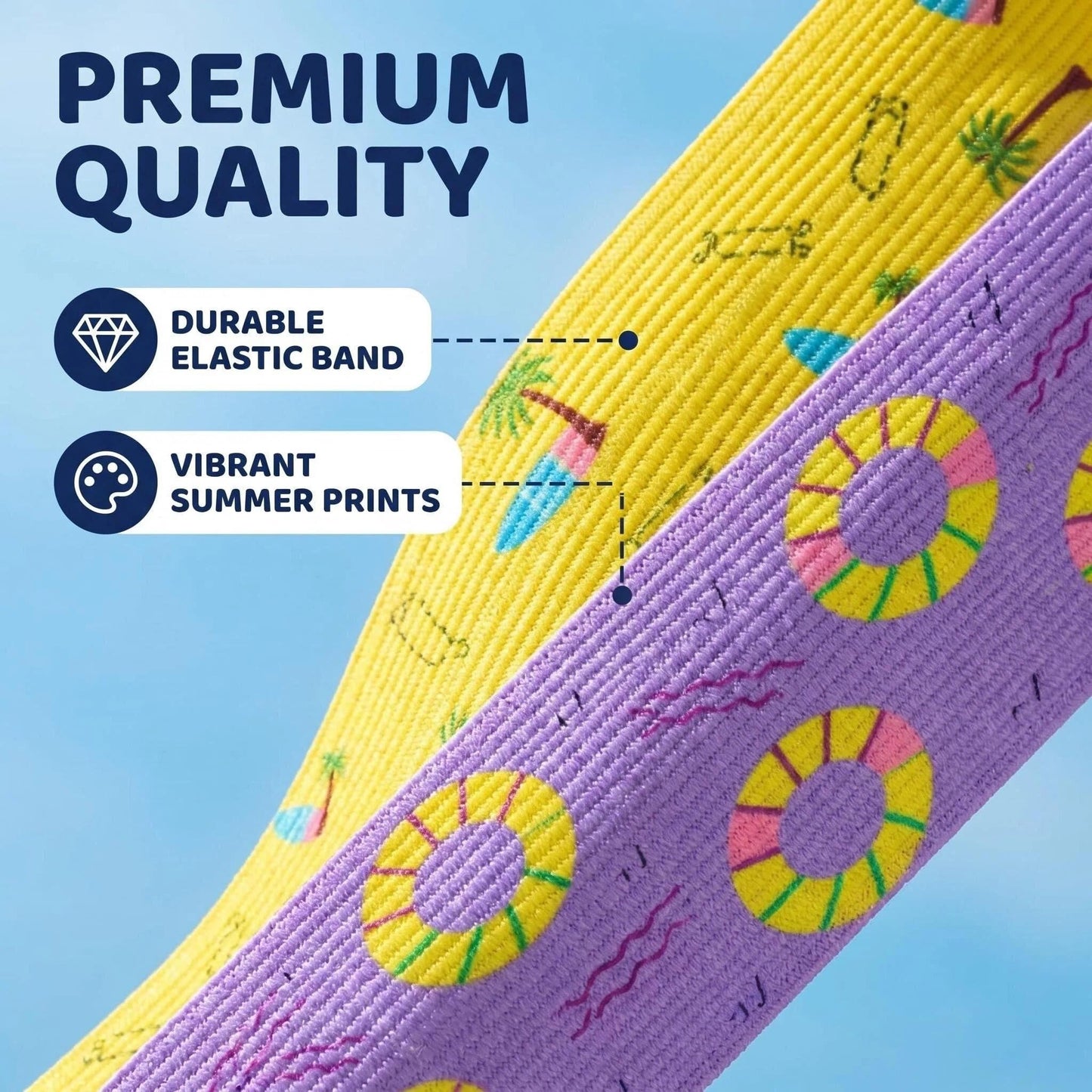 5Pcs Towel Bands for Sun Loungers, Elastic Beach Towel Bands for Sun Loungers, Windproof Sunbed Chairs Towels Straps and Colorful Sunbed Band for
