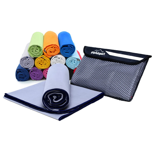 gipfelsport Microfibre Towel 1x L(140x70cm) Grey
