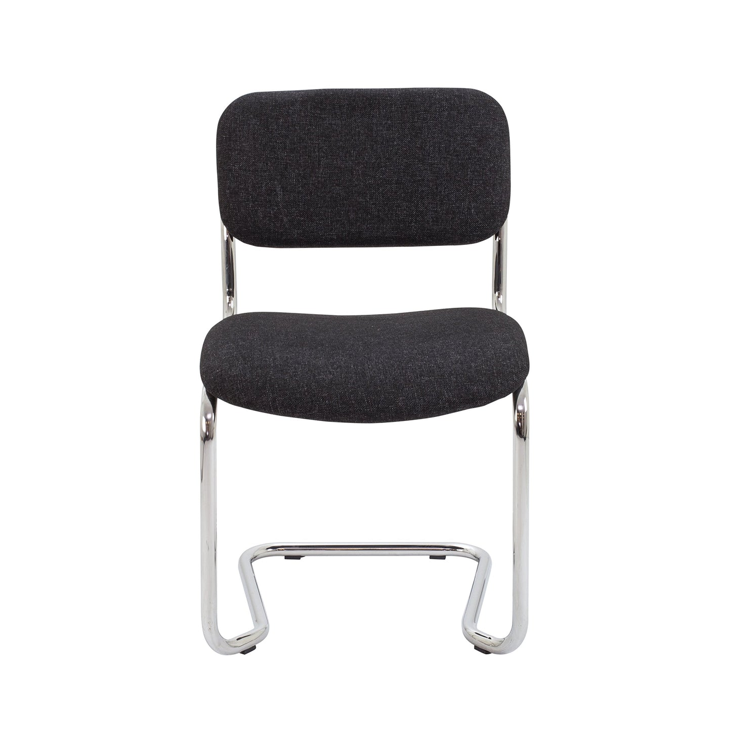Office Hippo Heavy Duty Meeting Chair, Versatile & Robust Stackable Office Chair, Desk Chair With Strong Chrome Frame & Padded Durable Seat Cushion