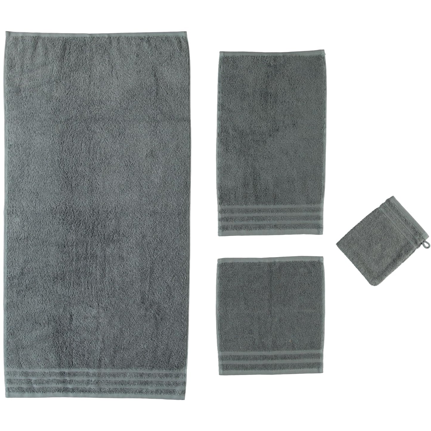 Kleine Wolke "Royal Guest Towel, Dark Grey, 30 x 50 cm